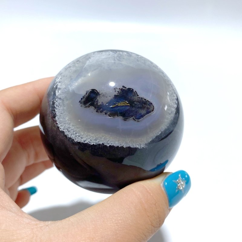 11 Pieces Volcano Agate Sphere(UV - Reactive) - Wholesale Crystals