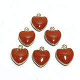 11 Types Crystal Heart Shape Pendants Wholesale Rose Quartz Chevron Amethyst Tiger Eye - Wholesale Crystals