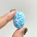 12 Pieces Cabochon Larimar DIY Charms Dominican Republic Larimar -Wholesale Crystals