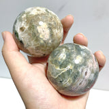 15 Pieces 6th Vein Ocean Jasper Spheres Balls