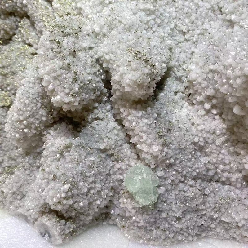 12.5KG Clear Quartz Cluster Mixed Apophyllite Pyrite Mineral Specimen (Sea Freight Only) -Wholesale Crystals