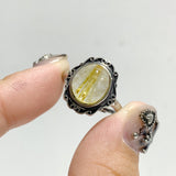 19 Pieces Golden Rutile Quartz Different Styles Rings