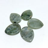 10 Types Worry Stones Teardrop Shape Wholesale Green Aventurine Labradorite Clear Quartz