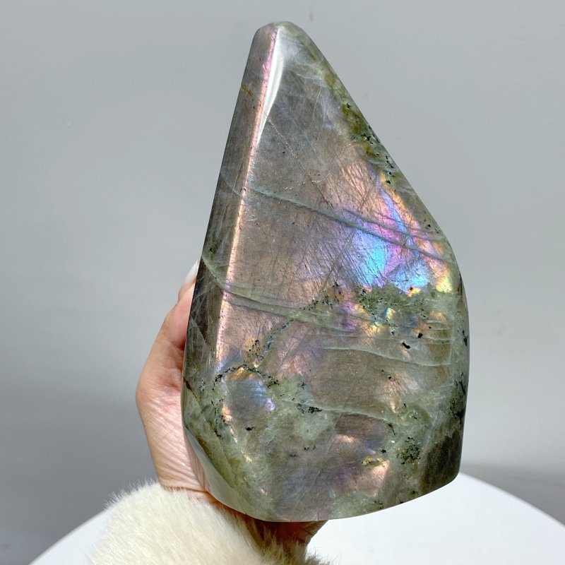 13 Pieces Labradorite High Quality Polished Large Free Form - Wholesale Crystals