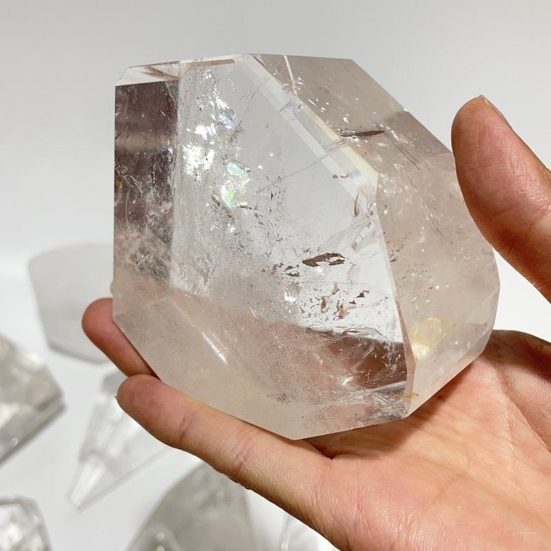13 Pieces Large Clear Quartz Free Form -Wholesale Crystals