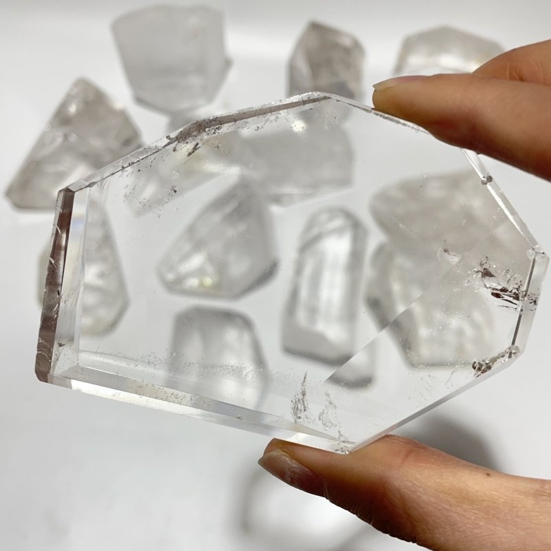 13 Pieces Large Clear Quartz Free Form -Wholesale Crystals