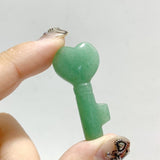 13 Types Heart Key Shape Wholesale Green Aventurine Tiger Eye Howlite -Wholesale Crystals