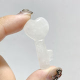13 Types Heart Key Shape Wholesale Green Aventurine Tiger Eye Howlite -Wholesale Crystals