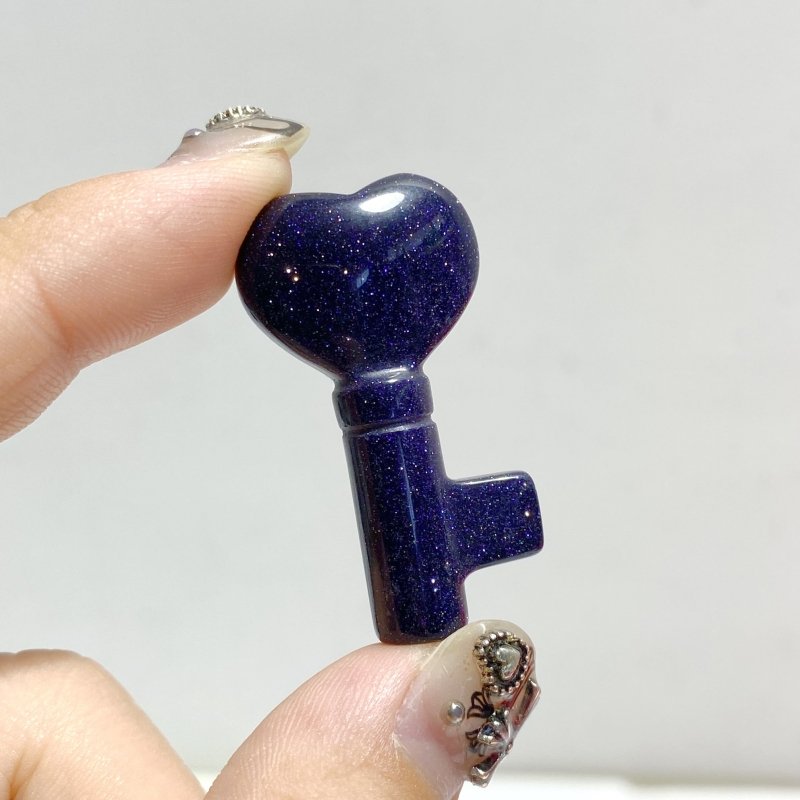 13 Types Heart Key Shape Wholesale Green Aventurine Tiger Eye Howlite -Wholesale Crystals