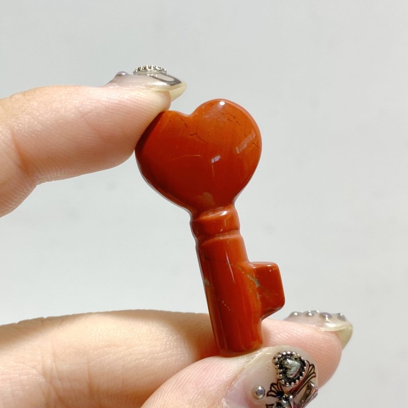 13 Types Heart Key Shape Wholesale Green Aventurine Tiger Eye Howlite -Wholesale Crystals