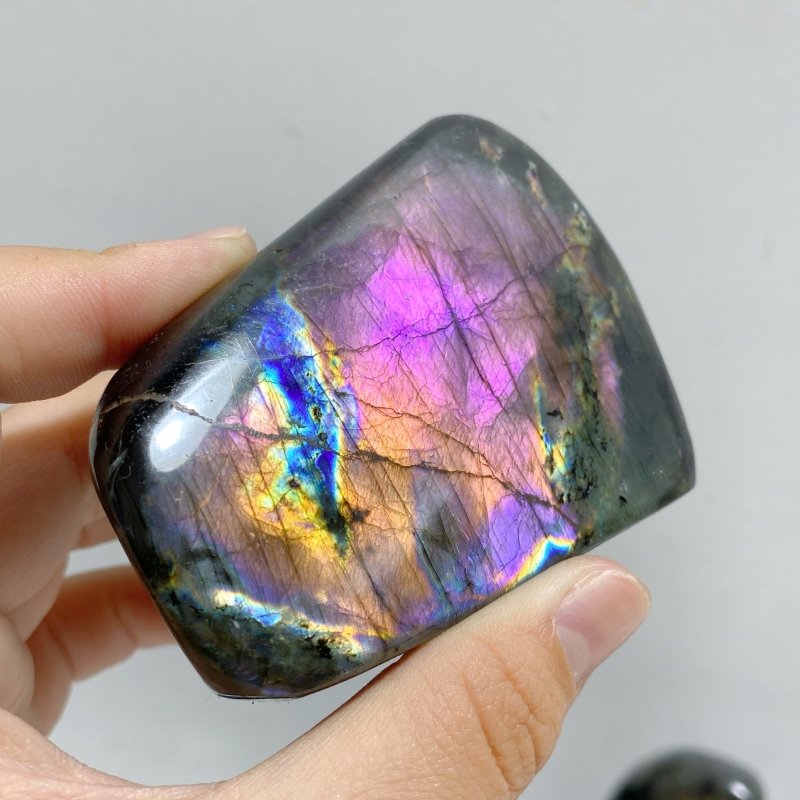 14 Pieces Beautiful Polished Labradorite Free Form -Wholesale Crystals