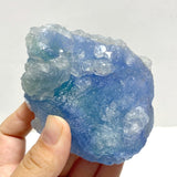 14 Pieces Blue Fluorite Mixed Calcite Raw Stone Specimen For Collection - Wholesale Crystals
