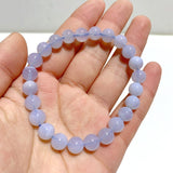 16 Pieces Blue Chalcedony Bracelets - Wholesale Crystals