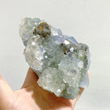 16 Pieces Blue Fluorite Mixed Calcite Raw Stone Specimen For Collection - Wholesale Crystals