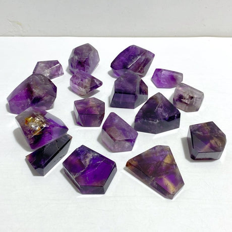 16 Pieces God's Fingerprint Ametrine Free Form - Wholesale Crystals