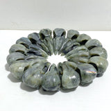 16 Pieces Large Labradorite Cow Skull Carving Closeout -Wholesale Crystals