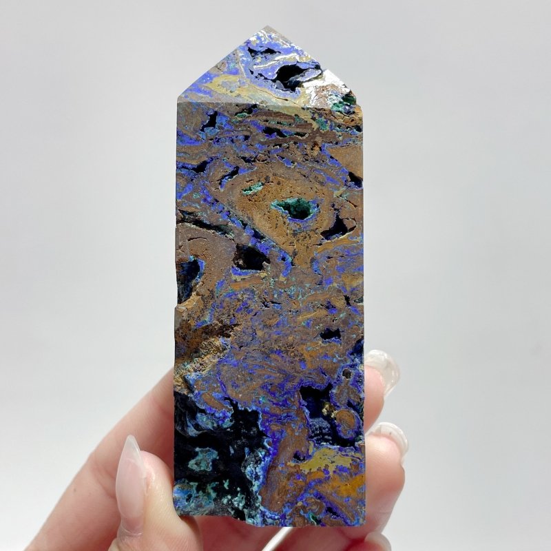 16 Pieces Unique Azurite Tower - Wholesale Crystals