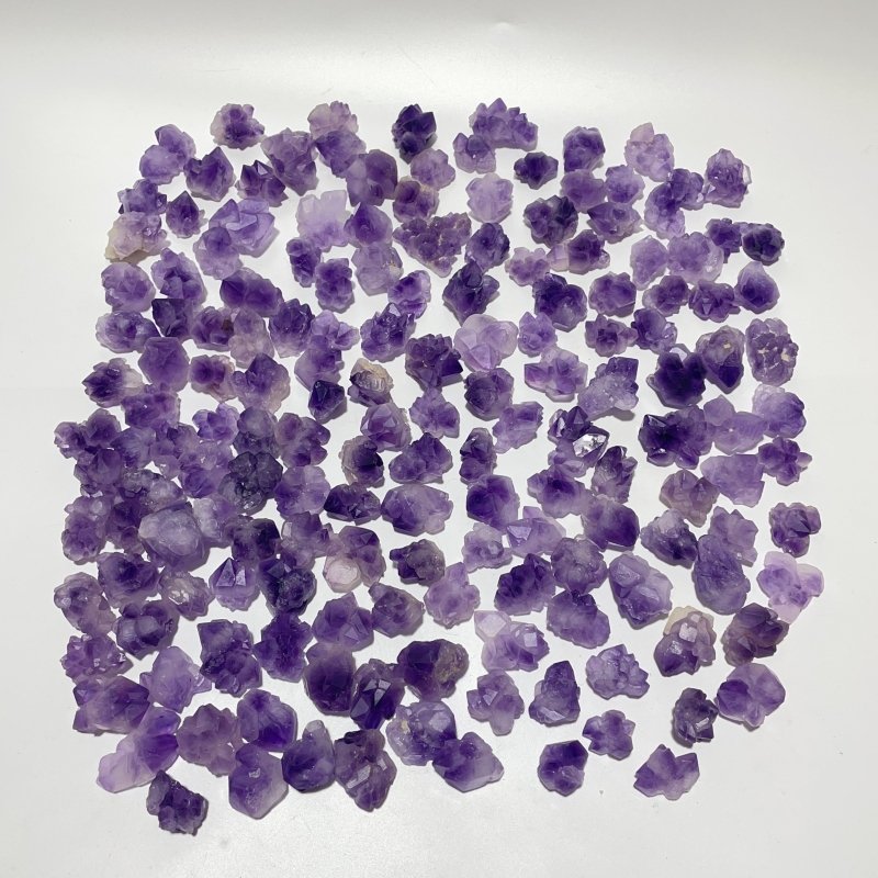 164 Pieces Beautiful Amethyst Clusters -Wholesale Crystals