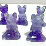 Fluorite Cat Carving Crystals Wholesale