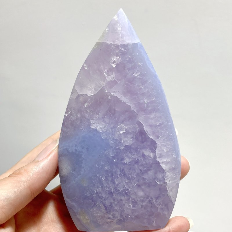 17 Pieces Beautiful Blue Chalcedony Arrow Head Shape - Wholesale Crystals