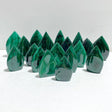 18 Pieces Beautiful Malachite Arrow Head Shape Home Decor -Wholesale Crystals