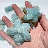 18 Pieces Caribbean Calcite Sea Animals Carving Wholesale -Wholesale Crystals