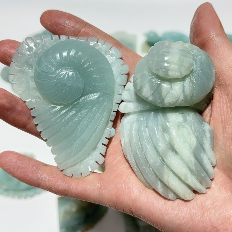 18 Pieces Caribbean Calcite Sea Animals Carving Wholesale -Wholesale Crystals