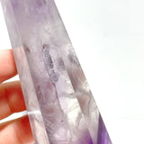 18 Pieces God's Fingerprint Amethyst Light Purple Tower Point - Wholesale Crystals