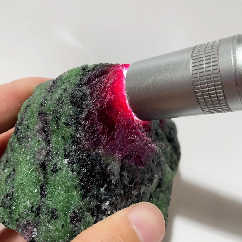 18 Pieces Raw Ruby Zoisite Stone Specimen