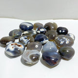 19 Pieces Black Orca Agate Heart 3 -Wholesale Crystals