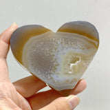 19 Pieces Geode Druzy Agate Heart -Wholesale Crystals