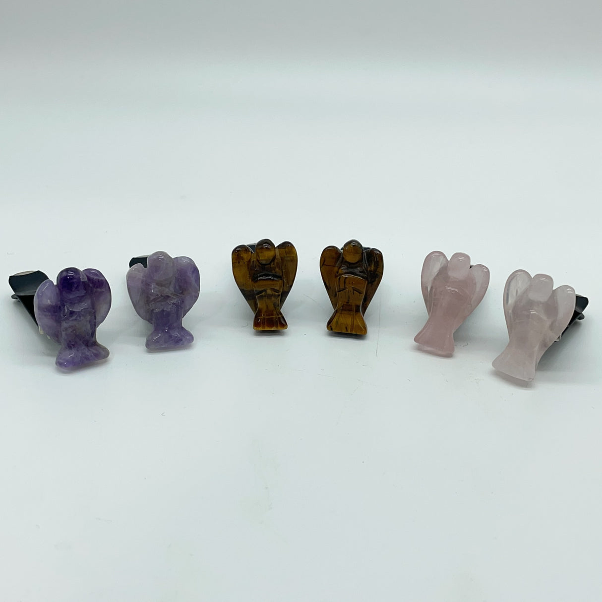 3 Types Angel Carving Crystal Car Air Vent Clips Wholesale