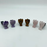 3 Types Angel Carving Crystal Car Air Vent Clips Wholesale