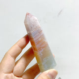 38 Pieces Stripe Agate Tower Points