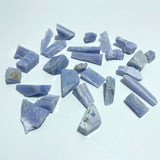 Beautiful Patterns Blue Lace Agate Free Form Mixed Size Wholesale