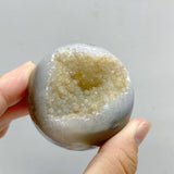 20 Pieces Geode Druzy Moss Agate Spheres
