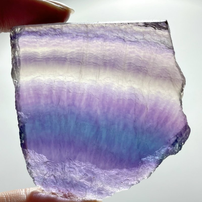 2 - 3in Small Rainbow Fluorite Slab Wholesale - Wholesale Crystals