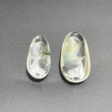 2 Pieces Deer Garden Quartz Inner Scene Carving - Wholesale Crystals
