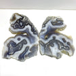 2 Pieces Large Beautiful Moss Agate Slab - Wholesale Crystals
