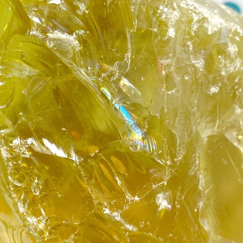 2 Pieces Large Citrine Raw Stone Specimen With Beautiful Rainbow 10 -Wholesale Crystals