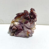 2 Pieces Mookaite Flying Dragon Castle Carving -Wholesale Crystals