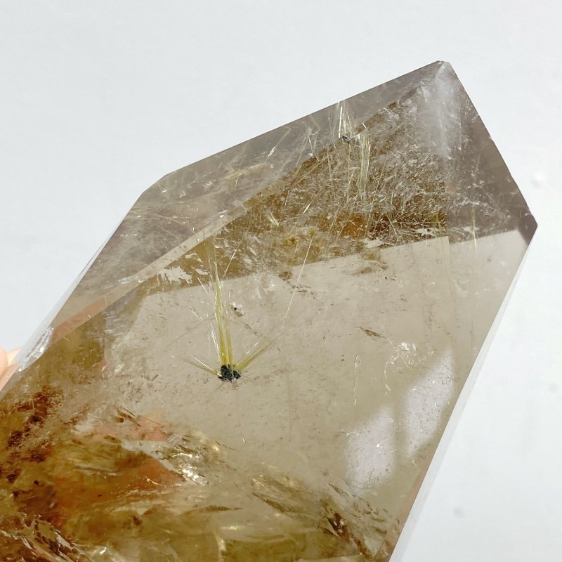 2 Pieces Rutile Quartz Crystal Free Form With Stand -Wholesale Crystals