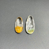 2 Pieces Snake Garden Quartz Inner Scene Carving -Wholesale Crystals