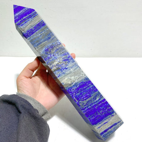 2 Pieces Tall Lapis Lazuli Points - Wholesale Crystals