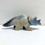 2 Pieces Trolleite Triceratops Three-horned Dinosaur Carving -Wholesale Crystals