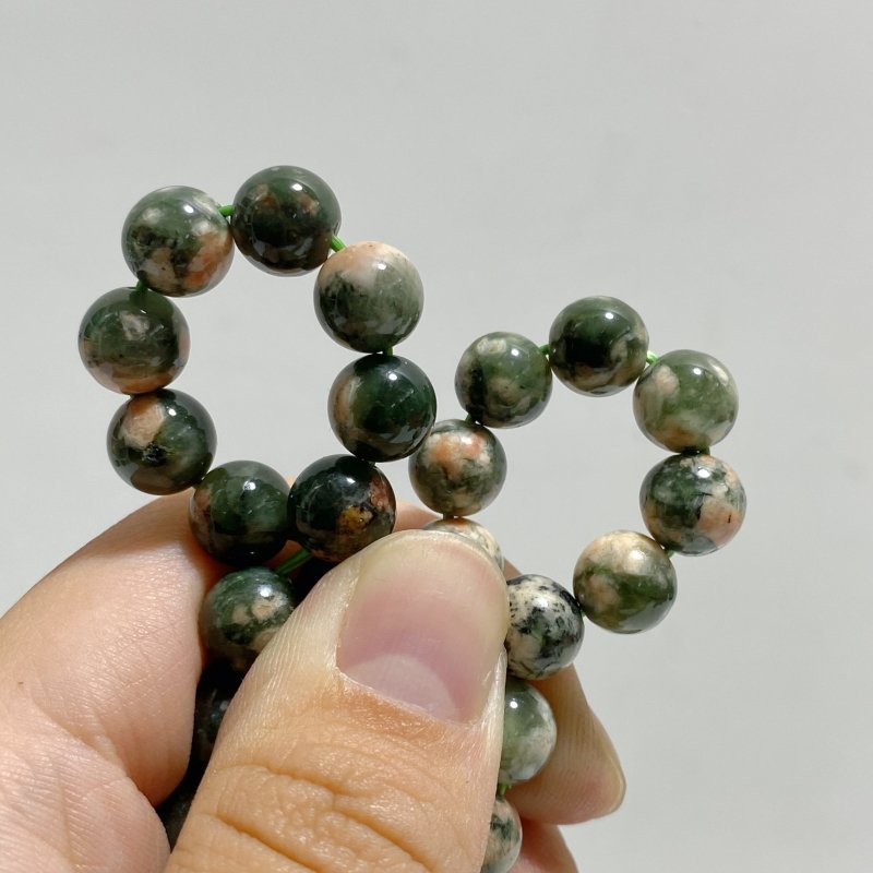 2 Types 8mm Sakura Jade Bracelets Wholesale -Wholesale Crystals