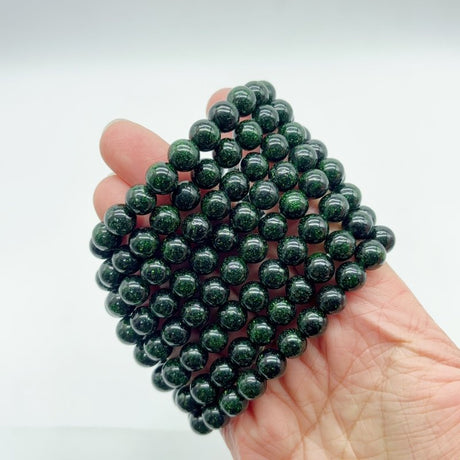 2 Types Bracelet Green Sandstone Australia Zebra Jasper Bracelet Wholesale -Wholesale Crystals
