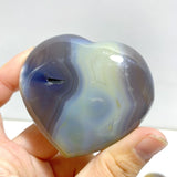 20 Pieces Black Orca Agate Heart 2 - Wholesale Crystals