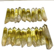 20 Pieces Citrine Tower Points Raw Bottom - Wholesale Crystals