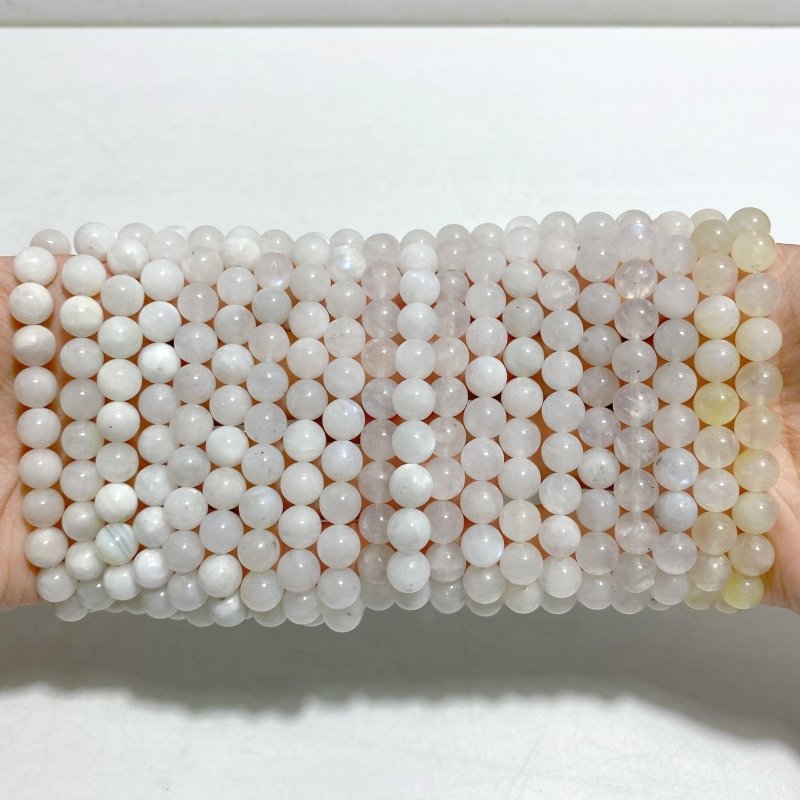 20 Pieces Moonstone Bracelets (Closeout) - Wholesale Crystals
